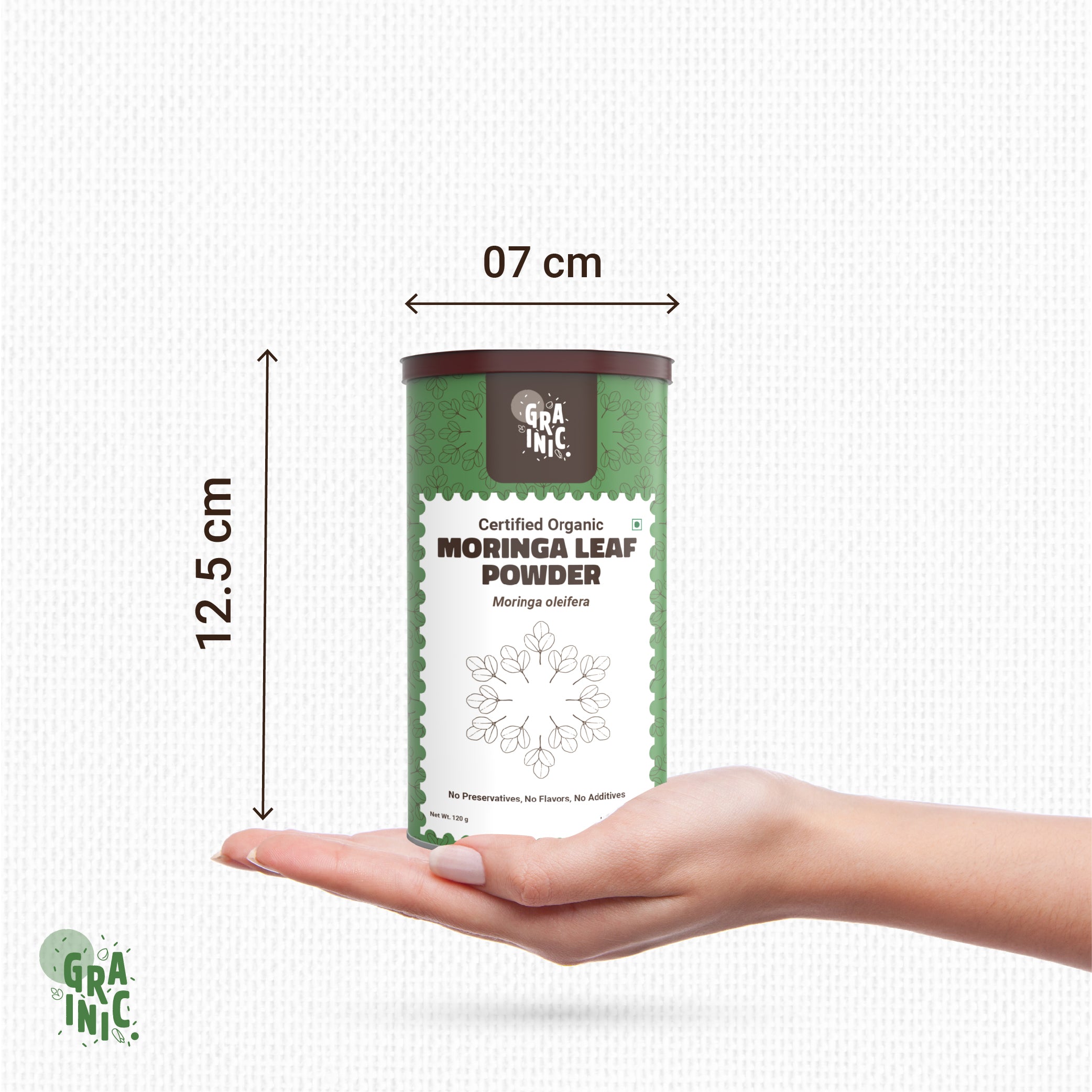 100 % Organic Moringa Leaf Powder