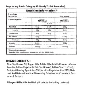 GRAINIC Wholegrain Based Popcrisps Buttery Chocolate Pack of 3