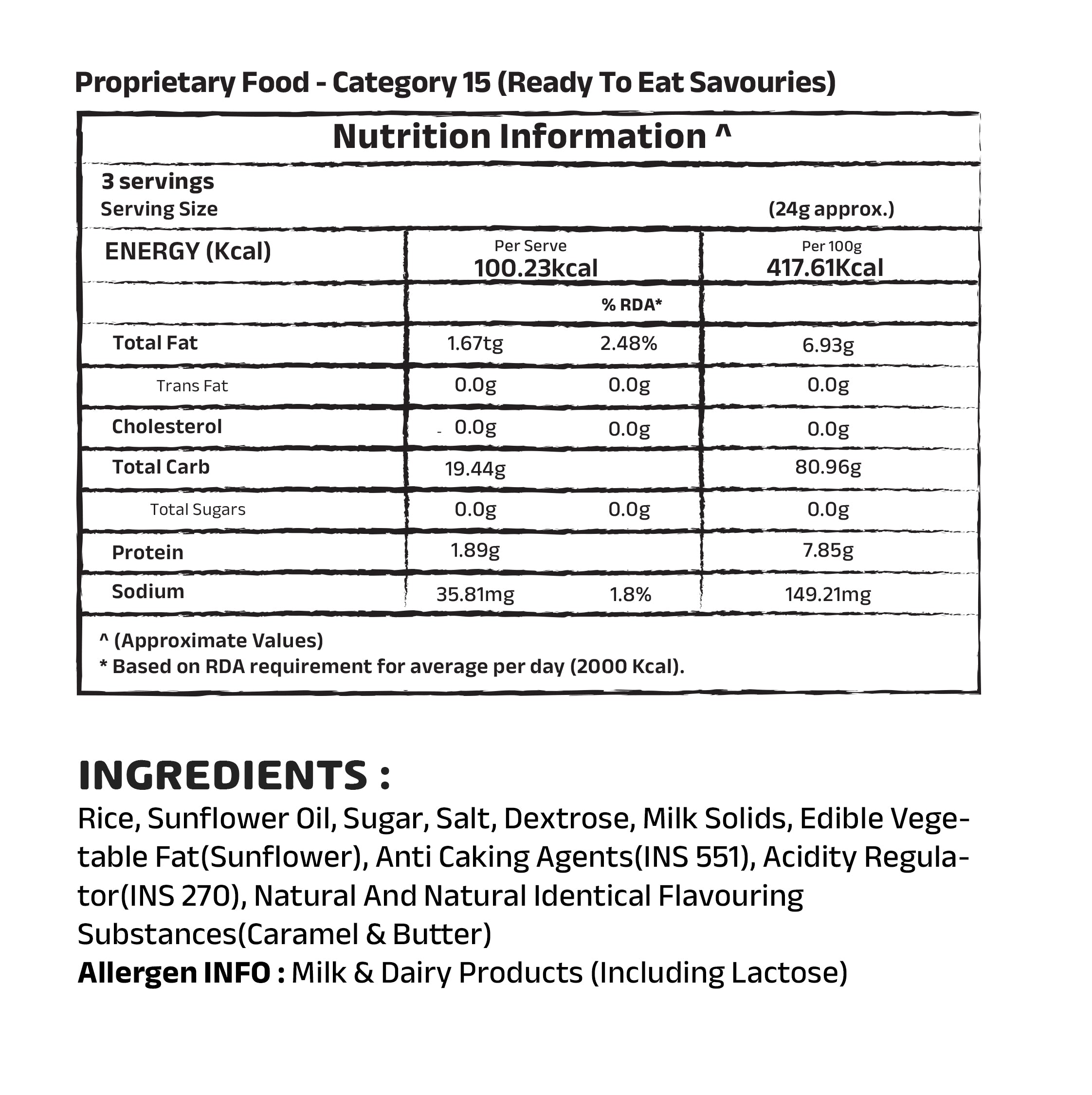 GRAINIC Wholegrain Based Popcrisps Salted Caramel Pack of 6