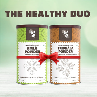 Healthy Duo | Amla and Triphala Powder