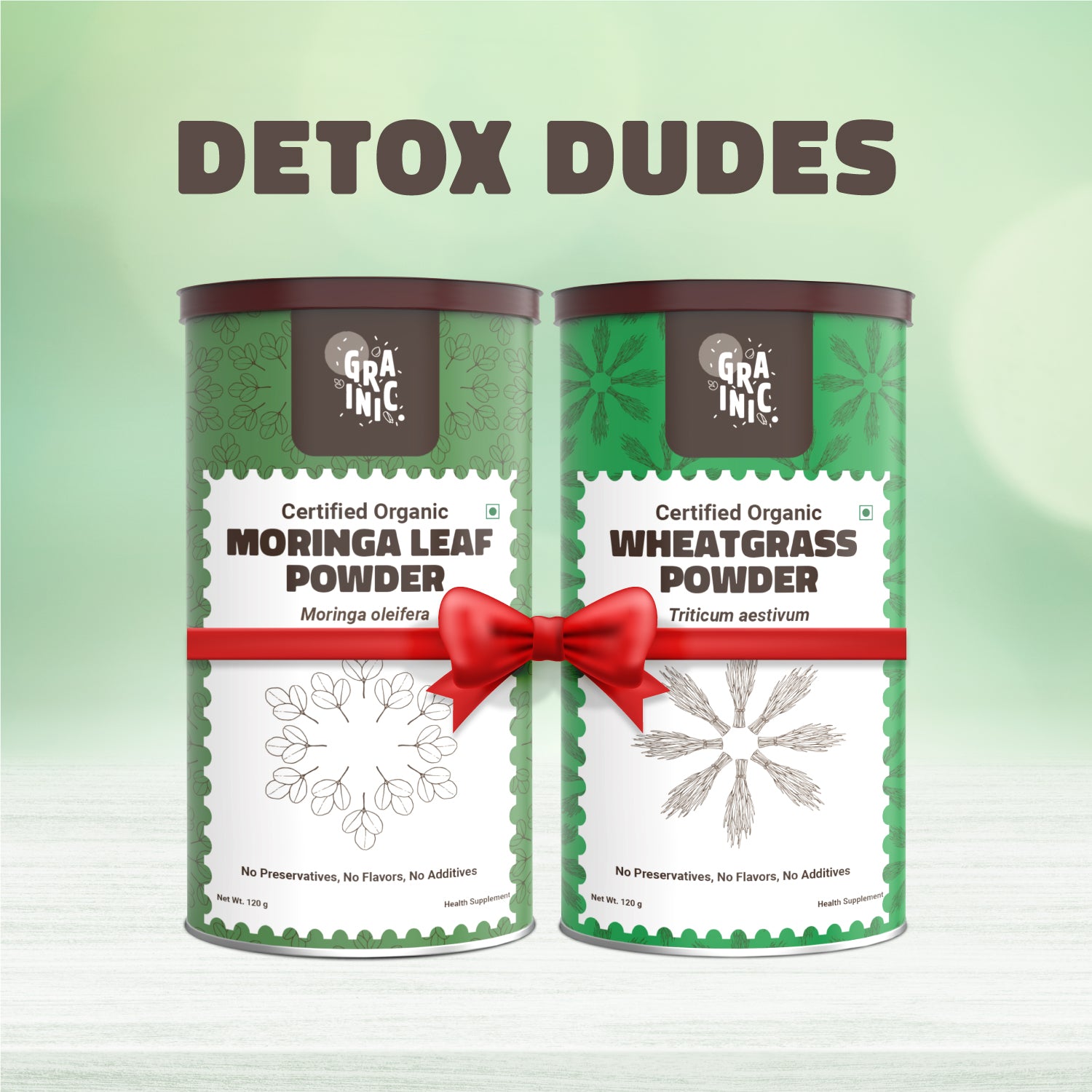 Detox Dudes  | Wheatgrass and Moring Powder Combo