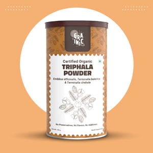 100 % Pure & Organic Triphala Powder